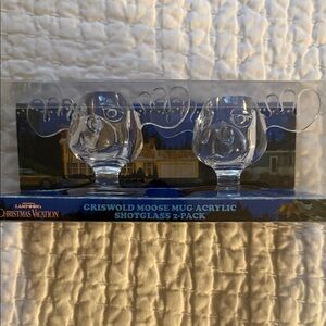 Griswold Moose Mug Acrylic Shot Glass 2-Pack